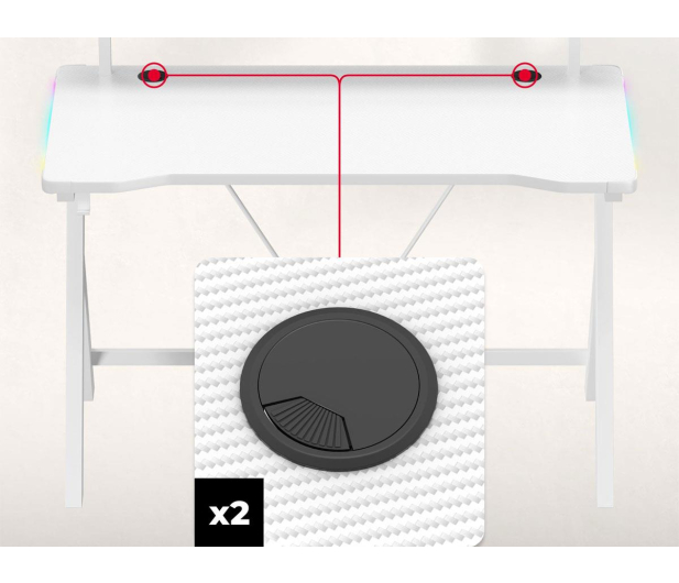 Huzaro Hero 1.9 RGB White HZ-HERO 1.9 RGB WHITE - 1474952 - zdjęcie 8